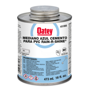 PEGAMENTO PVC MED. NEGRO 1/8 (16 OZ) OATEY 32224