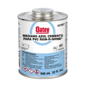 PEGAMENTO PVC RAIN AZUL 1/4 (32 ONZ) OATEY 31957
