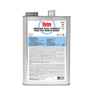PEGAMENTO PVC RAIN-R-SHINE MED.AZUL 1 GL. OATEY 30895