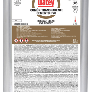 Pegamento PVC Regular Dorado 1 Gl OATEY