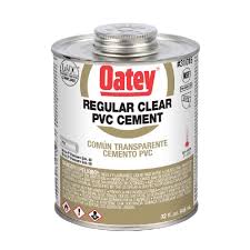 Pegamento PVC Regular Dorado 1/32 Gl (4 onzas) OATEY