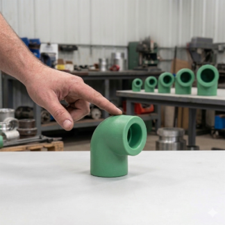 CODO A 90 DE 40 MM ROTOPLAS