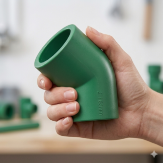 CODO A 45 DE 63 MM ROTOPLAS