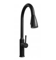 MEZCLADORA  MONOCOMANDO SIGNATURE ACERO INOX NEGRO MATE - BRIKKEL METUSA