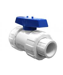 VALVULA DOBLE UNION UNIVERSAL DE PVC  1/2'' METUSA