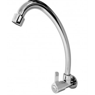 LLAVE PARA LAVADERO CROMADA PICO L - BRIKKEL WAVE METUSA