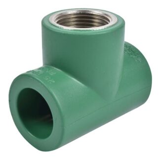 TEE C/ROSCA CENTRAL HEMBRA 20 MM x 1/2  ROTOPLAS