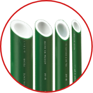 TUBO CLASE 16 DE 75 MM PPR CAPA ANTIBACTERIANA ROTOPLAS