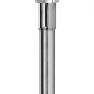 TUBO PROLONGACIÓN CROMADO CON ROSCA DE 1.1/4X8'' METUSA