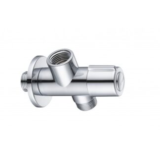 LLAVE CON DOBLE SALIDA PARA INODORO Y DUCHA BIDET METUSA