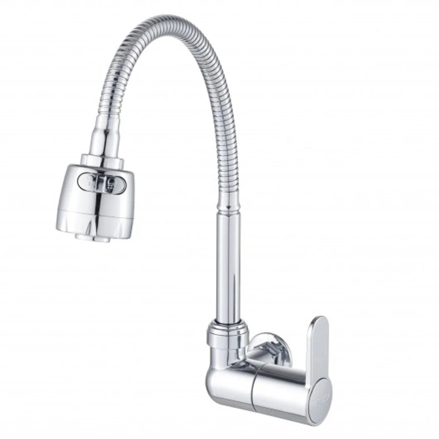 LLAVE PARA LAVADERO CROMADA PICO FLEXIBLE CROMADO - BRIKKEL WAVE METUSA