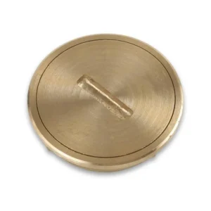 Registro Bronce Pulido 4" Marsano