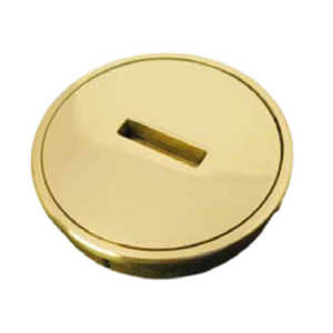 Registro Bronce Pulido 2" Marsano