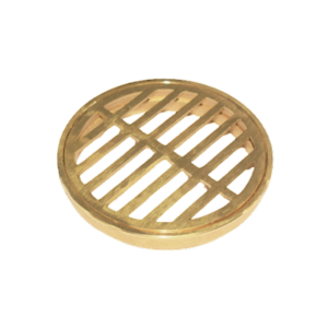 Sumidero Bronce Pulido de 4" Marsano