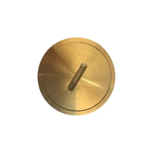 Registro Bronce Pulido 3" Marsano